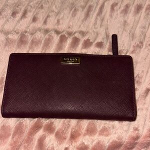 Kate Spade Burgundy Wallet
